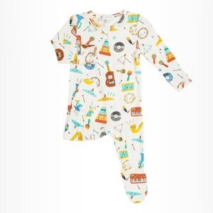 Angel Dear HAPPY MUSIC ZIPPER FOOTIE